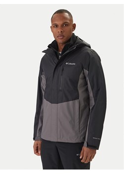 Columbia Kurtka przeciwdeszczowa Pouring Adventure™ III 2117171 Czarny Regular Fit ze sklepu MODIVO w kategorii Kurtki męskie - zdjęcie 188515287