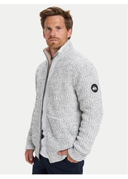 Quiksilver Kardigan Boketto EQYSW03324 Szary Regular Fit ze sklepu MODIVO w kategorii Swetry męskie - zdjęcie 188515295