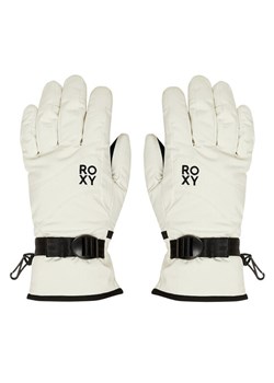 Roxy Rękawice snowboardowe Jetty Solid ERJHN03267 Biały ze sklepu MODIVO w kategorii Rękawiczki damskie - zdjęcie 188515325