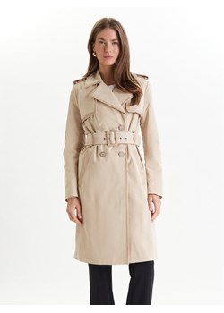 Guess Trencz W5RL14 WGWD2 Beżowy Regular Fit ze sklepu MODIVO w kategorii Płaszcze damskie - zdjęcie 188515345