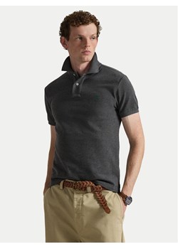 Polo Ralph Lauren Polo 710795080008 Szary Slim Fit ze sklepu MODIVO w kategorii T-shirty męskie - zdjęcie 188515397