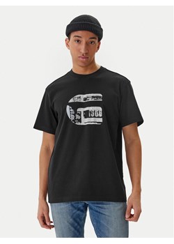 G-Star Raw T-Shirt G Icon Graphic D28823-E385 Czarny Regular Fit ze sklepu MODIVO w kategorii T-shirty męskie - zdjęcie 188515409