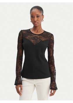 Morgan Bluzka 261-TMELO Czarny Slim Fit ze sklepu MODIVO w kategorii Bluzki damskie - zdjęcie 188515425