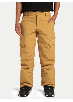 DC Shoes Spodnie snowboardowe Nonchalant ADJTP03023 Żółty Regular Fit ze sklepu MODIVO w kategorii Spodnie damskie - zdjęcie 188515436