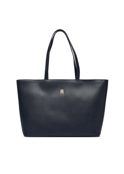 Tommy Hilfiger Torebka Im Latam Corp Tote AW0AW17322 Granatowy ze sklepu MODIVO w kategorii Torby Shopper bag - zdjęcie 188515598