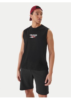 Reebok Tank top Bradshaw RK25560CCM Czarny Regular Fit ze sklepu MODIVO w kategorii T-shirty męskie - zdjęcie 188515837