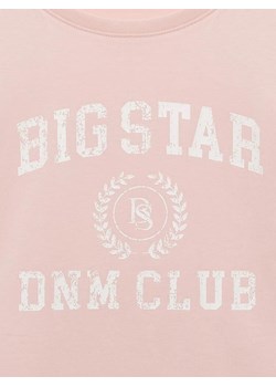 Koszulka dziewczęca z nadrukiem różowa Minka 600 ze sklepu Big Star w kategorii Bluzki dziewczęce - zdjęcie 188528138