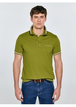 Koszulka męska polo zielona Wladym 301 ze sklepu Big Star w kategorii T-shirty męskie - zdjęcie 188528246