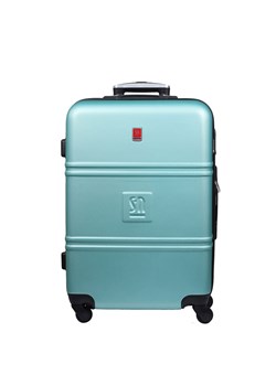 walizka średnia  Art Class Collection 64 cm miętowa ze sklepu Słoń Torbalski w kategorii Walizki - zdjęcie 188528775