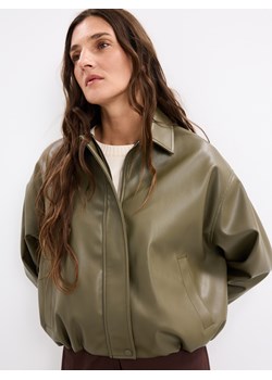 Mohito - Kurtka typu biker - oliwkowy ze sklepu Mohito w kategorii Kurtki damskie - zdjęcie 188530459