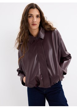 Mohito - Kurtka typu biker - mahoń ze sklepu Mohito w kategorii Kurtki damskie - zdjęcie 188530465