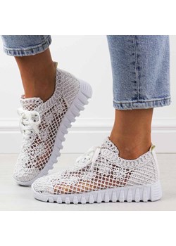 Białe przewiewne półbuty damskie T.Sokolski 1982 ze sklepu suzana.pl w kategorii Półbuty damskie - zdjęcie 188530917