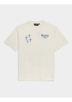 SUPPLY&amp;DEMAND T-SHIRT CROSSES TEE GRY-VGY ze sklepu JD Sports  w kategorii T-shirty męskie - zdjęcie 188531269
