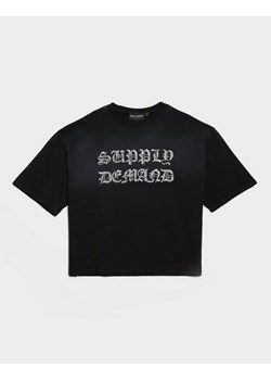 SUPPLY&amp;DEMAND T-SHIRT GLITTER TEE BLK-BLK ze sklepu JD Sports  w kategorii T-shirty męskie - zdjęcie 188531278