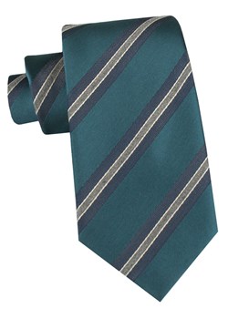 Klasyczny Krawat Klubowy - Alties - Zieleń w Prążek KRALTS1216 ze sklepu JegoSzafa.pl w kategorii Krawaty - zdjęcie 188531369