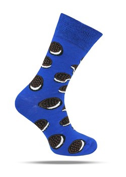 Skarpetki Bawełniane - Tematyczne - Oreo, Niebieskie SKEMACSHSTR0155oreoGR ze sklepu JegoSzafa.pl w kategorii Skarpetki męskie - zdjęcie 188531498