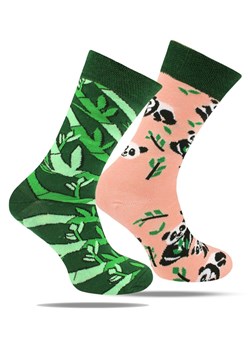 Skarpetki Bawełniane - Tematyczne - Panda i Pędy Bambusa SKEMACSHSTR0152panda ze sklepu JegoSzafa.pl w kategorii Skarpetki męskie - zdjęcie 188531506