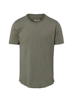 Only&Sons Koszulka męska - ONSBenne Longy Mężczyźni Bawełna szary jednolity ze sklepu vangraaf w kategorii T-shirty męskie - zdjęcie 188531576