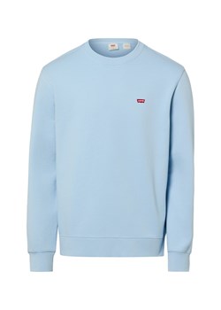 Levi's Męska bluza nierozpinana Mężczyźni Bawełna jasnoniebieski jednolity ze sklepu vangraaf w kategorii Bluzy męskie - zdjęcie 188531578