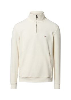 Tommy Hilfiger Bluza męska Mężczyźni Bawełna écru jednolity ze sklepu vangraaf w kategorii Bluzy męskie - zdjęcie 188531588
