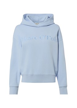 Marc O'Polo Damski sweter z kapturem Kobiety Bawełna (100%) jasnoniebieski jednolity ze sklepu vangraaf w kategorii Bluzy damskie - zdjęcie 188531598