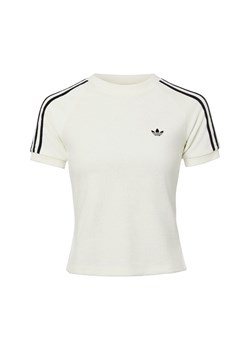 adidas Originals Koszulka damska Kobiety Bawełna écru jednolity ze sklepu vangraaf w kategorii Bluzki damskie - zdjęcie 188531615