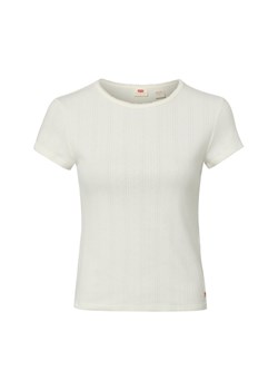 Levi's Koszulka damska Kobiety Bawełna écru wypukły wzór tkaniny ze sklepu vangraaf w kategorii Bluzki damskie - zdjęcie 188531619