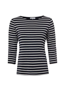 More & More Damska koszulka z długim rękawem Kobiety Dżersej granatowy w paski ze sklepu vangraaf w kategorii Bluzki damskie - zdjęcie 188531706