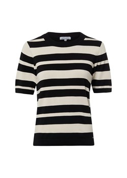 More & More Damska koszulka z dzianiny Kobiety Sztuczne włókno czarny w paski ze sklepu vangraaf w kategorii Bluzki damskie - zdjęcie 188531719