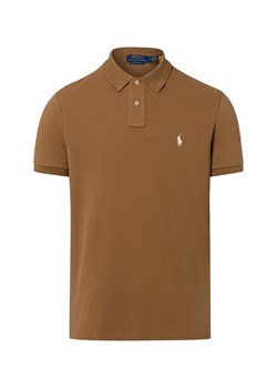 Polo Ralph Lauren Męska koszulka polo Mężczyźni Bawełna brązowy jednolity ze sklepu vangraaf w kategorii T-shirty męskie - zdjęcie 188531749