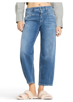 Cambio Dżinsy - Elin Kobiety Bawełna light stone jednolity ze sklepu vangraaf w kategorii Jeansy damskie - zdjęcie 188531766