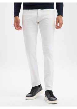 Replay Dżinsy slim fit - Anbass Mężczyźni Bawełna biały jednolity ze sklepu vangraaf w kategorii Jeansy męskie - zdjęcie 188531768