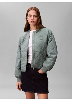 Calvin Klein Jeans Bluza damska Kobiety szmaragdowy jednolity ze sklepu vangraaf w kategorii Kurtki damskie - zdjęcie 188531788