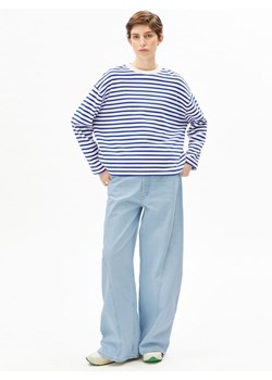 ARMEDANGELS Bluza damska - Frankaa Maarlen Kobiety Bawełna (100%) écru w paski ze sklepu vangraaf w kategorii Bluzy damskie - zdjęcie 188531847