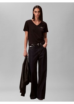 Calvin Klein Jeans Koszulka damska - 2-pak Kobiety Bawełna różowy jednolity ze sklepu vangraaf w kategorii Bluzki damskie - zdjęcie 188531878