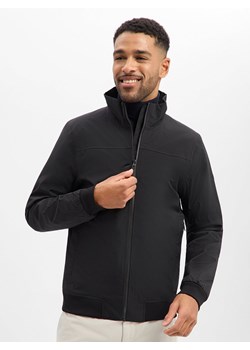 Didriksons Kurtka męska - Alvin Mężczyźni Sztuczne włókno czarny jednolity ze sklepu vangraaf w kategorii Bluzy męskie - zdjęcie 188531896