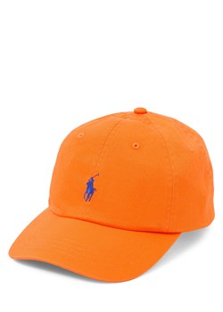 Polo Ralph Lauren Czapka męska Mężczyźni Bawełna pomarańczowy jednolity ze sklepu vangraaf w kategorii Czapki z daszkiem męskie - zdjęcie 188531907