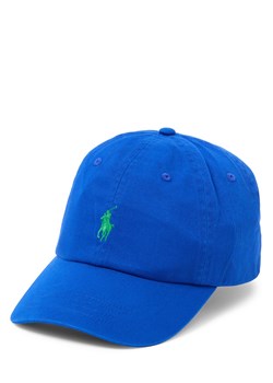 Polo Ralph Lauren Czapka męska Mężczyźni Bawełna indygo jednolity ze sklepu vangraaf w kategorii Czapki z daszkiem męskie - zdjęcie 188531908