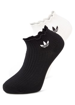 adidas Originals Skarpety w 2-paku Kobiety Dżersej biały jednolity ze sklepu vangraaf w kategorii Skarpetki damskie - zdjęcie 188531936