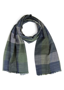 Nils Sundström Szalik męski Mężczyźni Bawełna (100%) granatowy w paski ze sklepu vangraaf w kategorii Szaliki męskie - zdjęcie 188531956