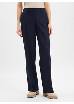 More & More Spodnie Kobiety czarny wypukły wzór tkaniny ze sklepu vangraaf w kategorii Spodnie damskie - zdjęcie 188531969