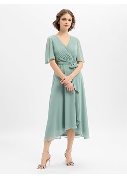 Marie Lund Damska sukienka wieczorowa Kobiety seledynowy jednolity ze sklepu vangraaf w kategorii Sukienki - zdjęcie 188531986