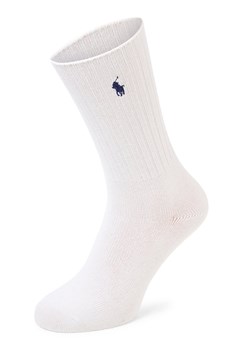 Polo Ralph Lauren Skarpety Mężczyźni biały jednolity ze sklepu vangraaf w kategorii Skarpetki męskie - zdjęcie 188531996