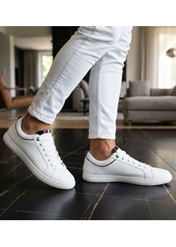 Białe męskie trampki sznurowane /G8-3 18679 T391/ ze sklepu Pantofelek24.pl w kategorii Trampki męskie - zdjęcie 188532208