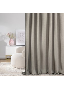 Zasłona zaciemniająca na taśmie marszczącej blackout strukturalny jasny szary 140 x 280 cm 1 szt. ze sklepu dekoria.pl w kategorii Zasłony - zdjęcie 188533975