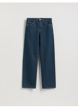 Reserved - Jeansy wide leg - granatowy ze sklepu Reserved w kategorii Jeansy damskie - zdjęcie 188535125