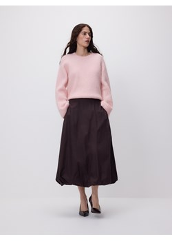 Reserved - Spódnica bombka - brązowy ze sklepu Reserved w kategorii Spódnice - zdjęcie 188535205