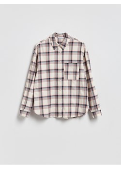 Reserved - Koszula w kratę - złamana biel ze sklepu Reserved w kategorii Bluzki damskie - zdjęcie 188535895