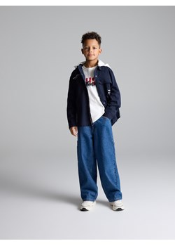 Reserved - Jeansy baggy - niebieski ze sklepu Reserved w kategorii Spodnie chłopięce - zdjęcie 188536486