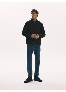 Reserved - Jeansy carrot z efektem sprania - indigo jeans ze sklepu Reserved w kategorii Jeansy męskie - zdjęcie 188536755